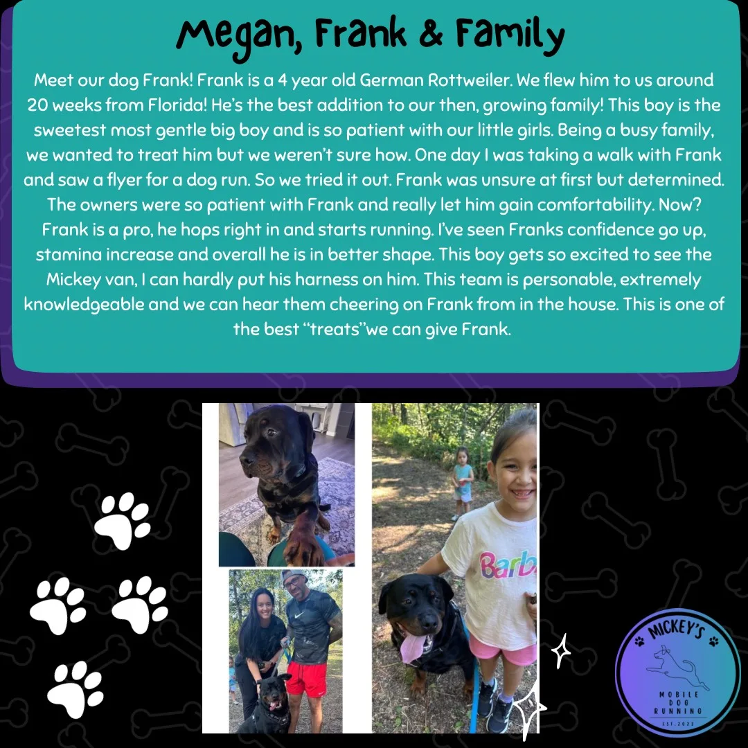 Customer review from Harley's family
